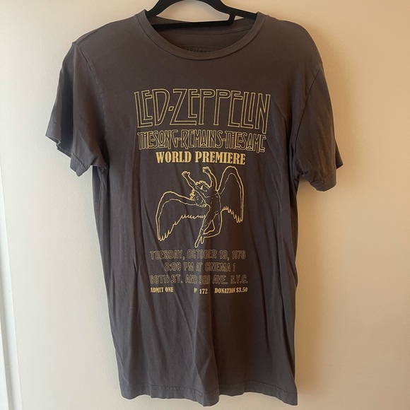 Urban Outfitters Tops Led Zeppelin T Shirt Poshmark